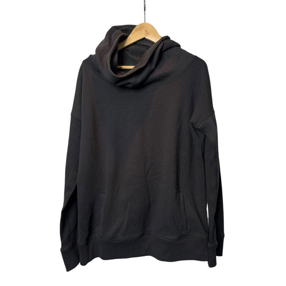 ZYIA Tops - Zyia Active Black Funnel Neck Hoodie